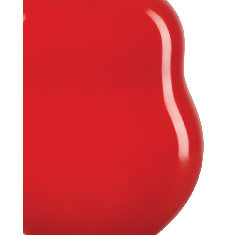 Vase de table en verre doux-amer, H 11 po x l 7,5 po x P 7,5 po