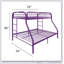 Lit superposé simple / double Tritan Rainbow Finish-343792977