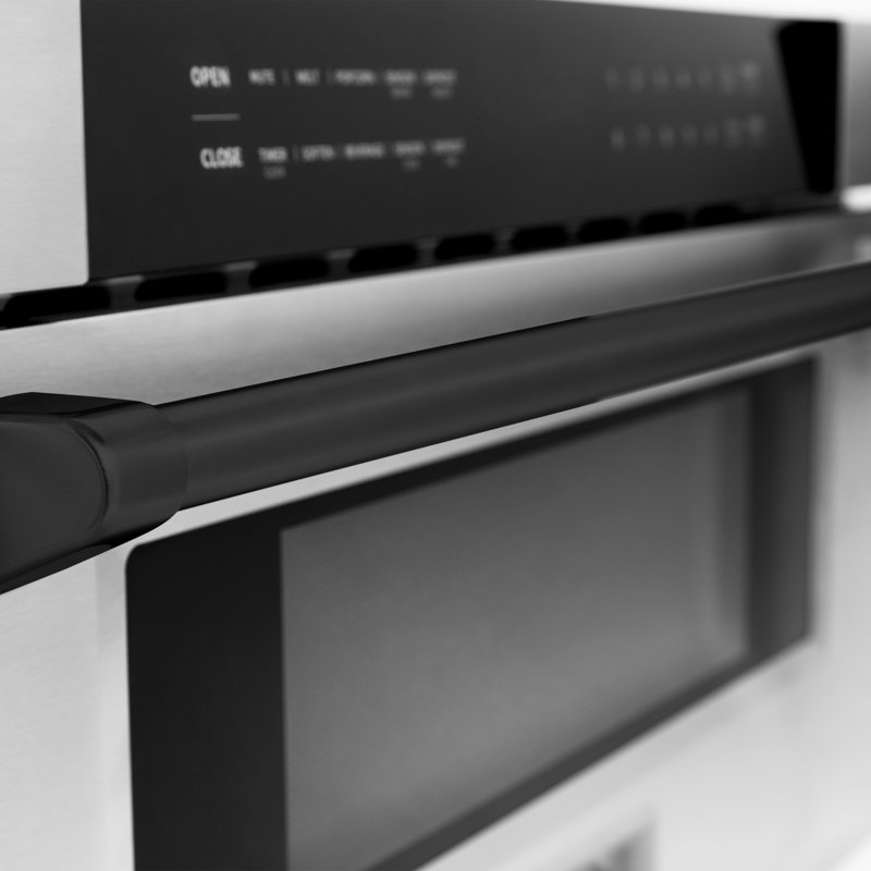 ZLINE 30" 1.2 cu. ft. Built-in Microwave Drawer, Matte Black