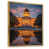Gold Floater Framed