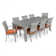Cannes Outdoor 9 - Piece Dining Set with Cushions
