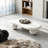 Coffee Table with 3 Ball Legs for Living Room-30111297-30111301-23166342