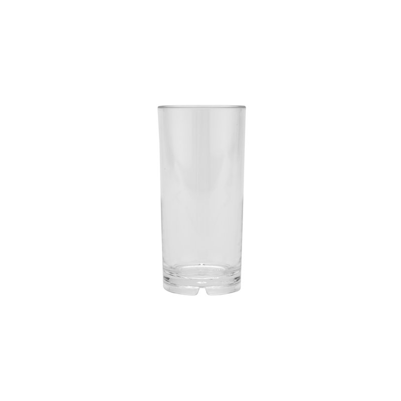 Le GE Cheers - Highball 4 pièces 9 oz. Ensemble de verres en plastique Highball