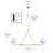 2-Dimmable white iron pendant light-382210063