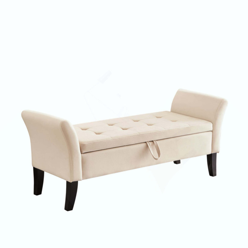 Banc rembourré Encinal, Beige