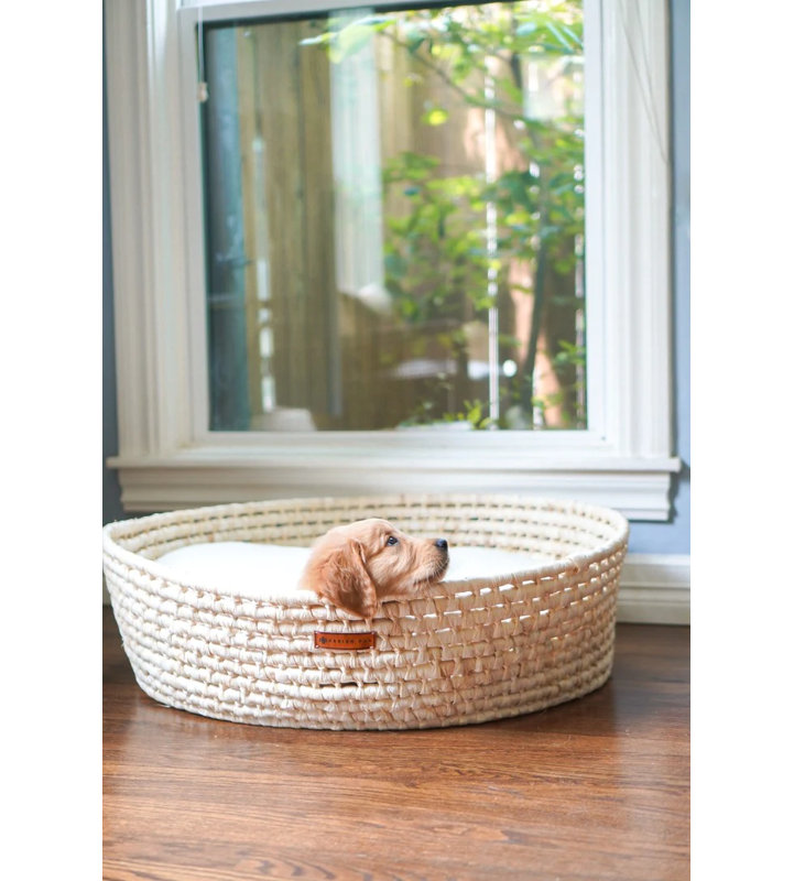 Scrags Round Fleece Pet Bed