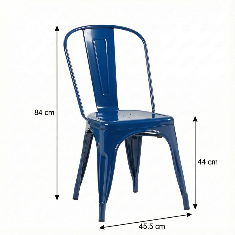 Side Chair, Blue