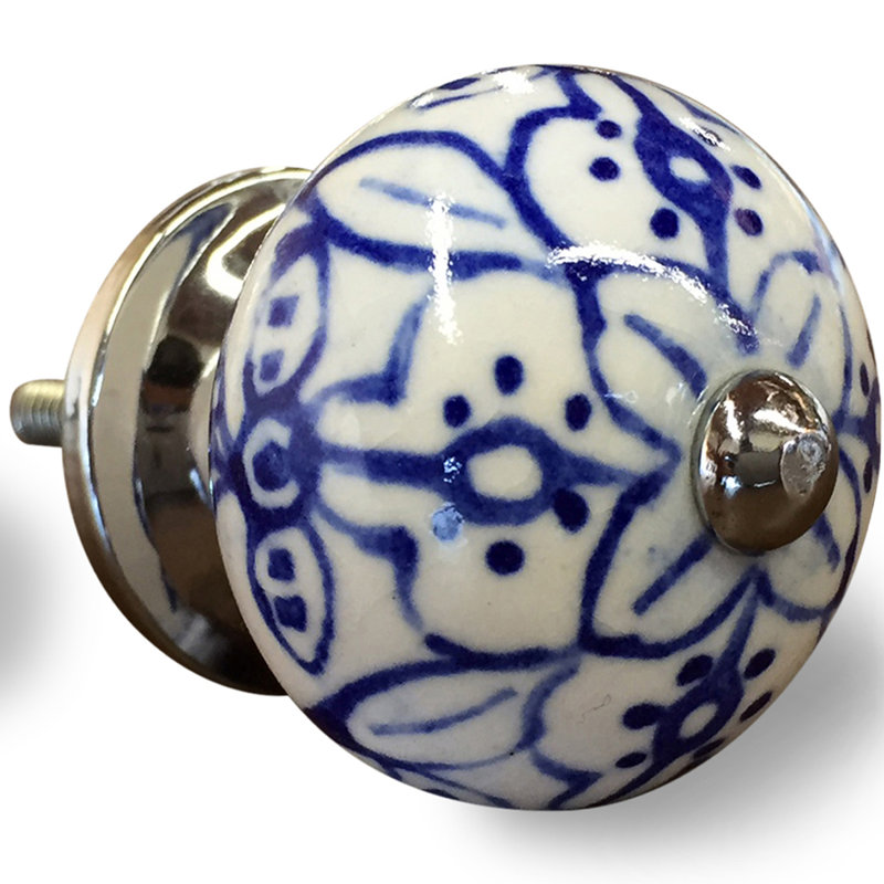 Hand Painted 1.5" Diameter Mushroom Knob Multipack