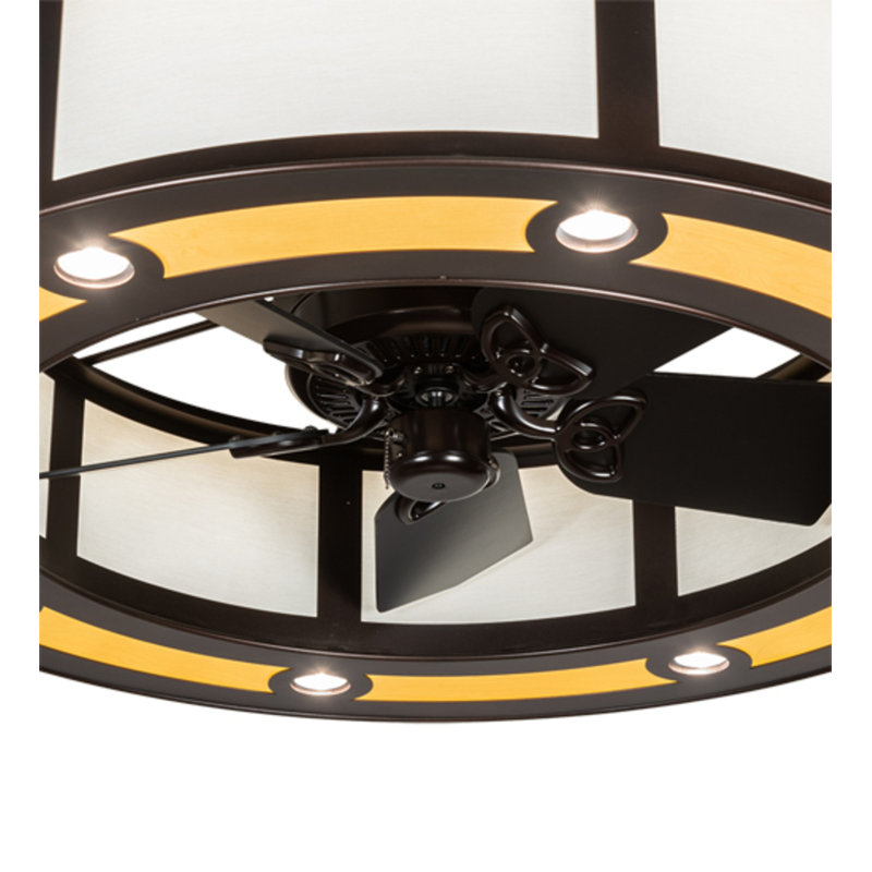 Smythe Craftsman Downrod Ceiling Fan