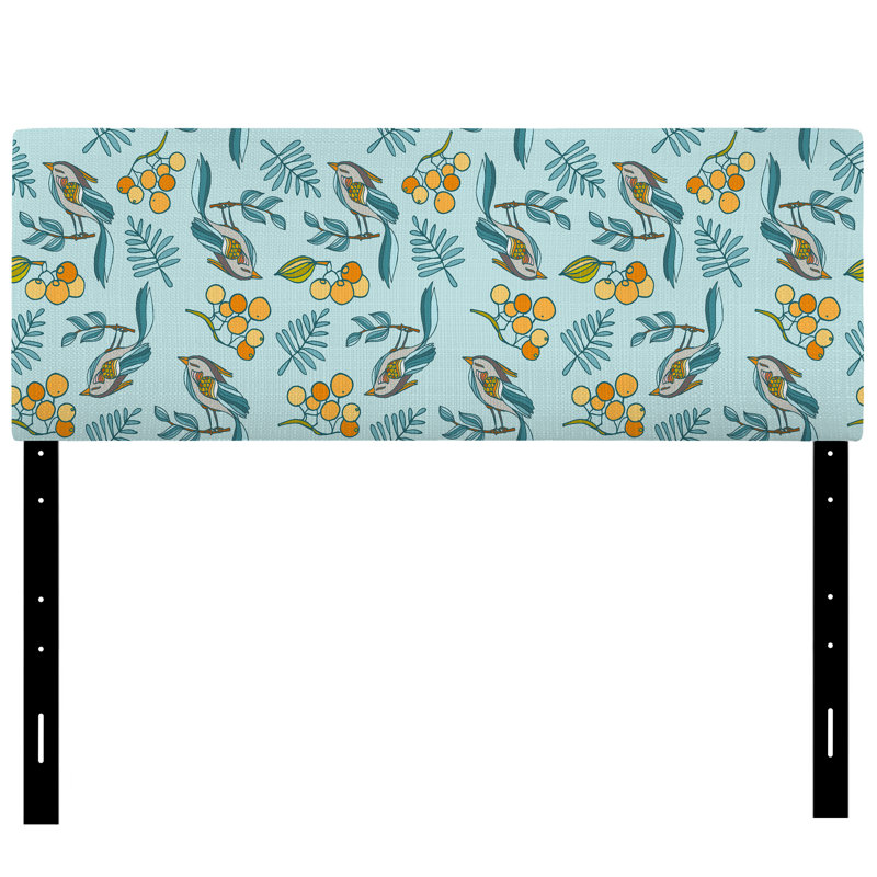 Irvan Upholstered Panel Headboard, Queen