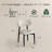 Mid-Century Modern Wood Dining Chairs, Upholstered PU Leather Wood Dining Chair Side Chair, Fully Assembled (Set of 2)-14969092-14969095