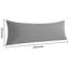 Taie d'oreiller corporelle en microfibre hypoallergénique 2 pièces-114376719
