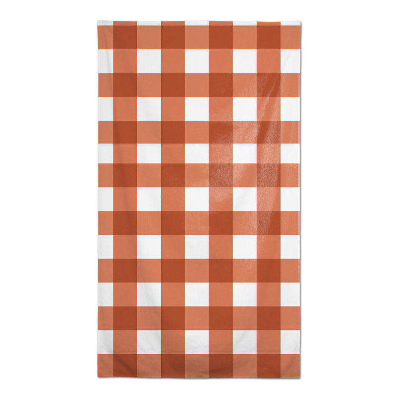 Nebraska Check Tablecloth