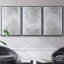 Ensemble de 3 pièces encadrées sur toile Snowdrift I-97711136-97711137