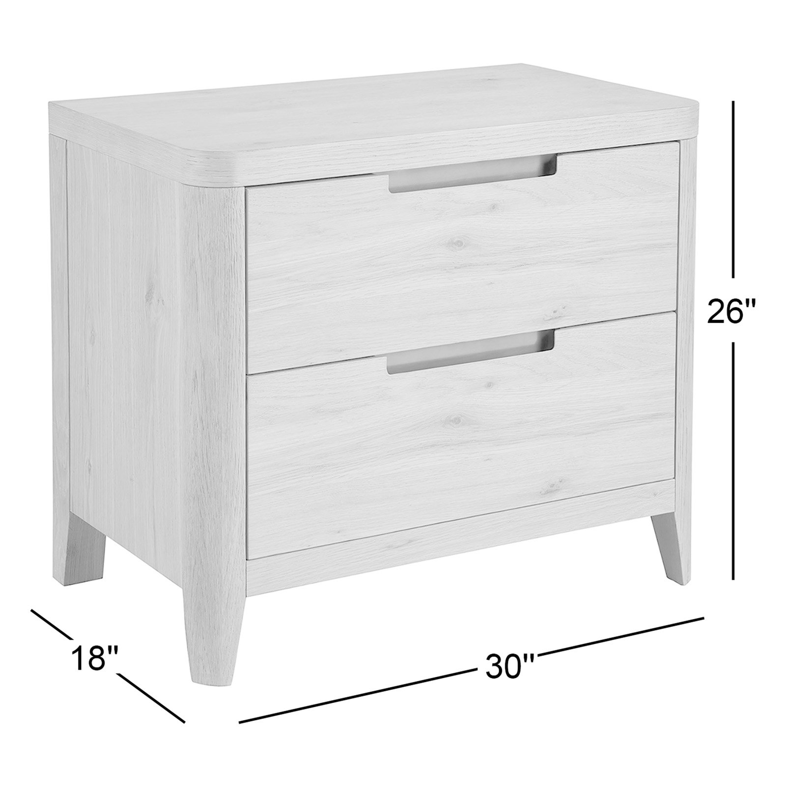 Universal Furniture Walker Oak Nightstand
