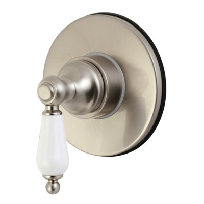 Kingston Brass Single-Handle Wall Mount Three-Way Diverter Valve with Trim Kit