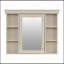 Meuble-lavabo de 36 po avec armoire à miroir et tablette réglable-506449674