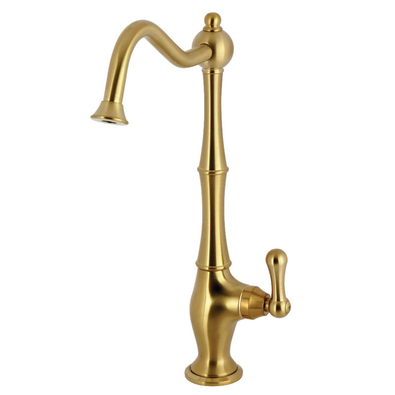 Heritage Cold Water Dispensers Faucet, Brushed Brass