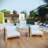 Cambridge 3 Piece Teak Sofa Set with Cushions