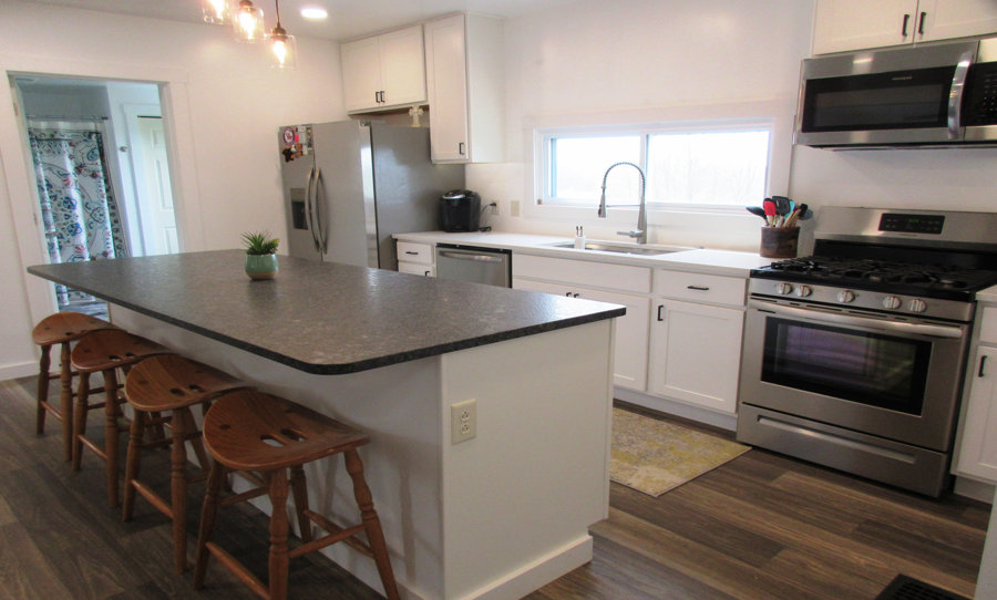 After kitchen renovation