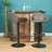 Winfield Swivel Upholstered Adjustable Height Counter Stool with Metal Frame-31916400