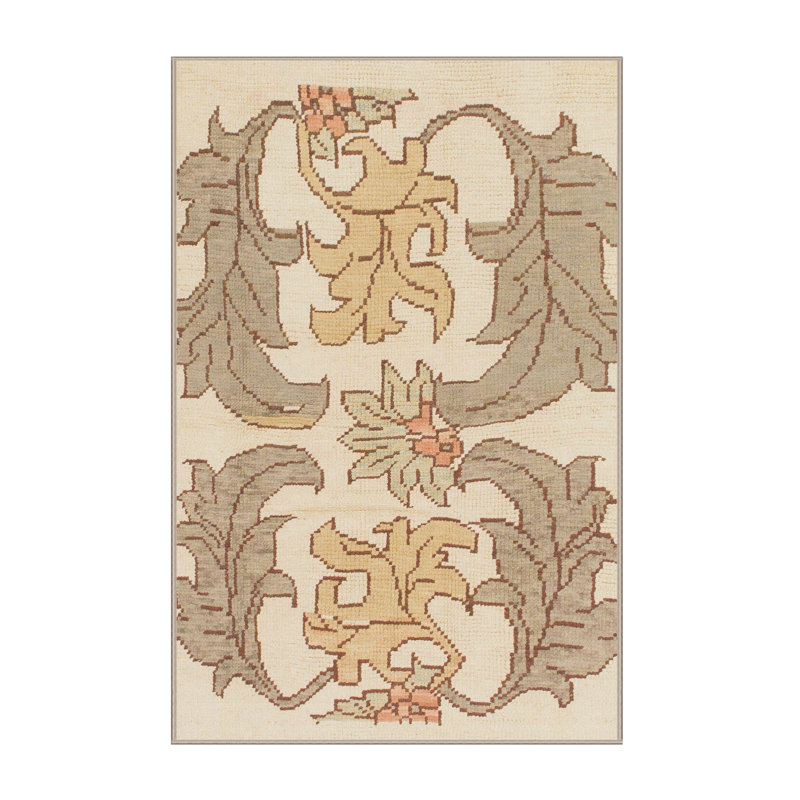 Tapis décoratif multicolore à motif abstrait, Rectangle 2 pi x 4 pi
