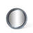 Garden Floral Iron Frame Round Wall Mirror