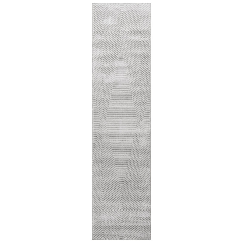 Aryk Performance Abstract Rug, Runner 2' x 8'