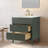 Bilroy 30'' Single Sink Bathroom Vanity with Engineered Stone Top-97008192