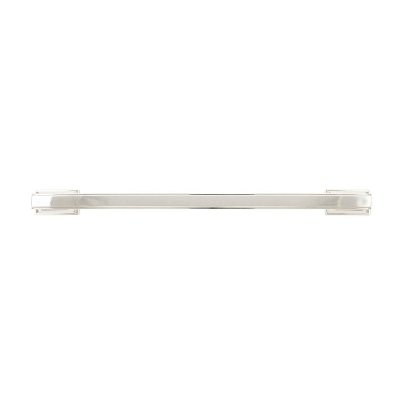 Brownstone Collection Appliance Pull - Cabinet Pull - Transitional Hardware for Drawers & Cabinets, Polished Nickel, 12"