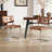Marlow 19.3" H Mid-Century Modern Tufted Faux Leather Side Dining Chair with Steel Frame-353112185-375947237