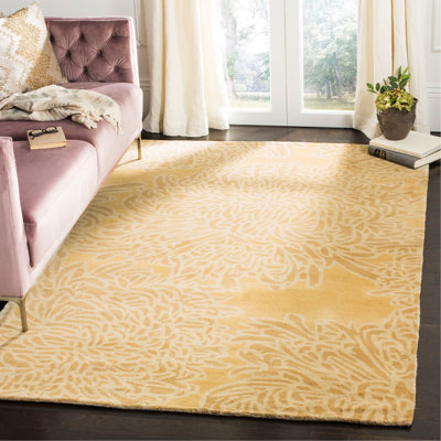 Tapis floral en laine touffeté à la main Coreatha Martha Stewart