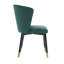 Sofina Modern Velvet Dining Chair, Tufted Back, Wooden Frame-655072718