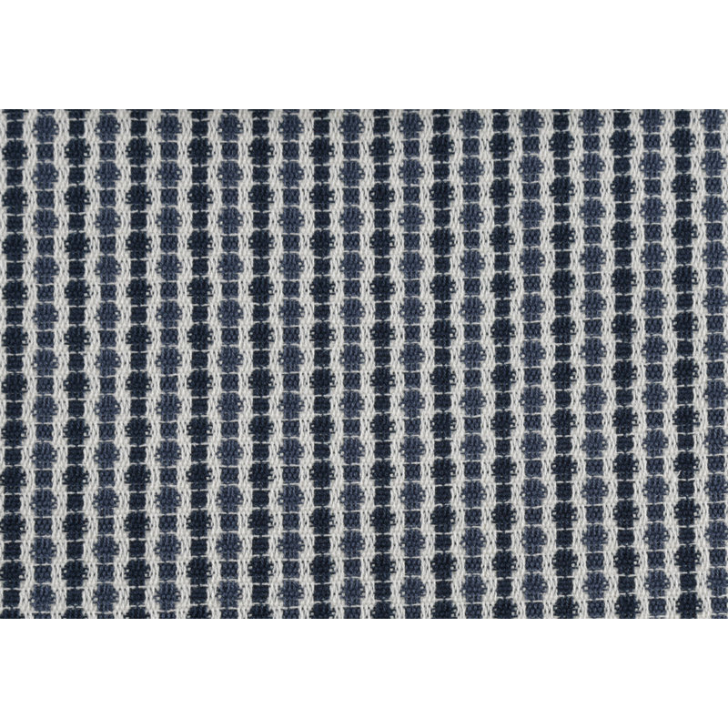 Abstract Geometric Throw Pillow, Blue