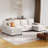 3-Piece Modular Upholstered Sectional Couch-83089981