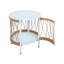 Table d'appoint d'extérieur 17,32 po Bohemian Garden