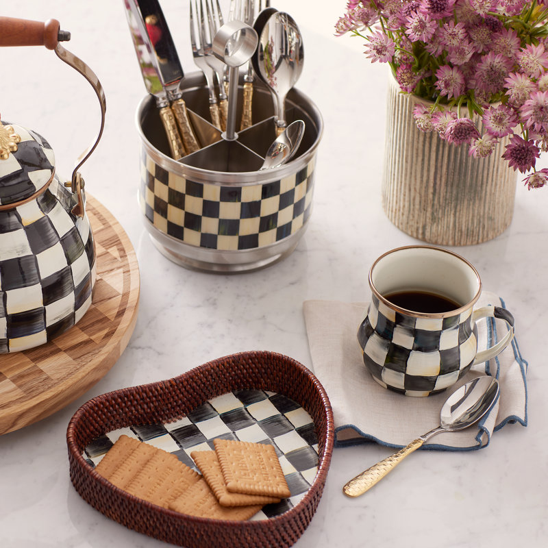 Courtly Check Supper Club Flatware Caddy