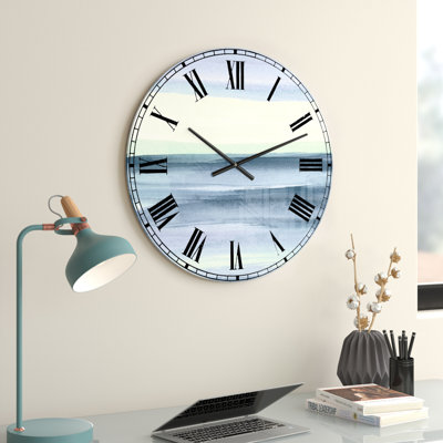Horloge murale Swigart Farmhouse Dawn I - Minimalist