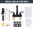 Centerset 2-handle Bathroom Faucet with Drain Assembly-73375926