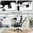 Baram Home Office Ergonomic Mesh Task Chair with Headrest and Footrest-616117727-584925840
