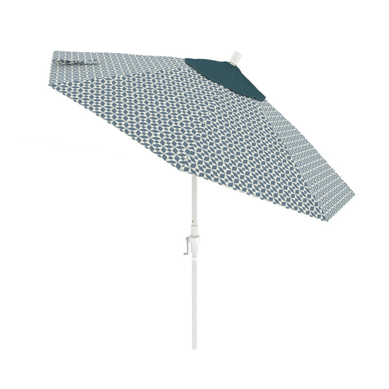 Parasol de marché 9 pi Santana Praneeth, Chapiteau turquoise - Pacifica Premium
