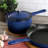 MegaChef 2 Quart Enameled Cast Iron Sauce Pan in Gradient Dark Blue-123062651