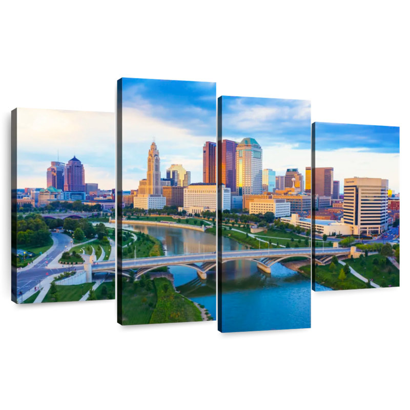 Nicci Downtown Columbus View, 27" H x 43" W