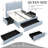 Avelle Vegan Leather Metal Platform Storage Bed with Drawers and Built-In USB Ports-857323785-871123725
