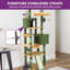 Tour pour arbre à chat Cactus, mobilier pour chat Cactus à plusieurs niveaux avec 2 lits plateforme et 2 maisons pour chat, grand arbre à chat mignon avec lit à structure en métal et 1 hamac