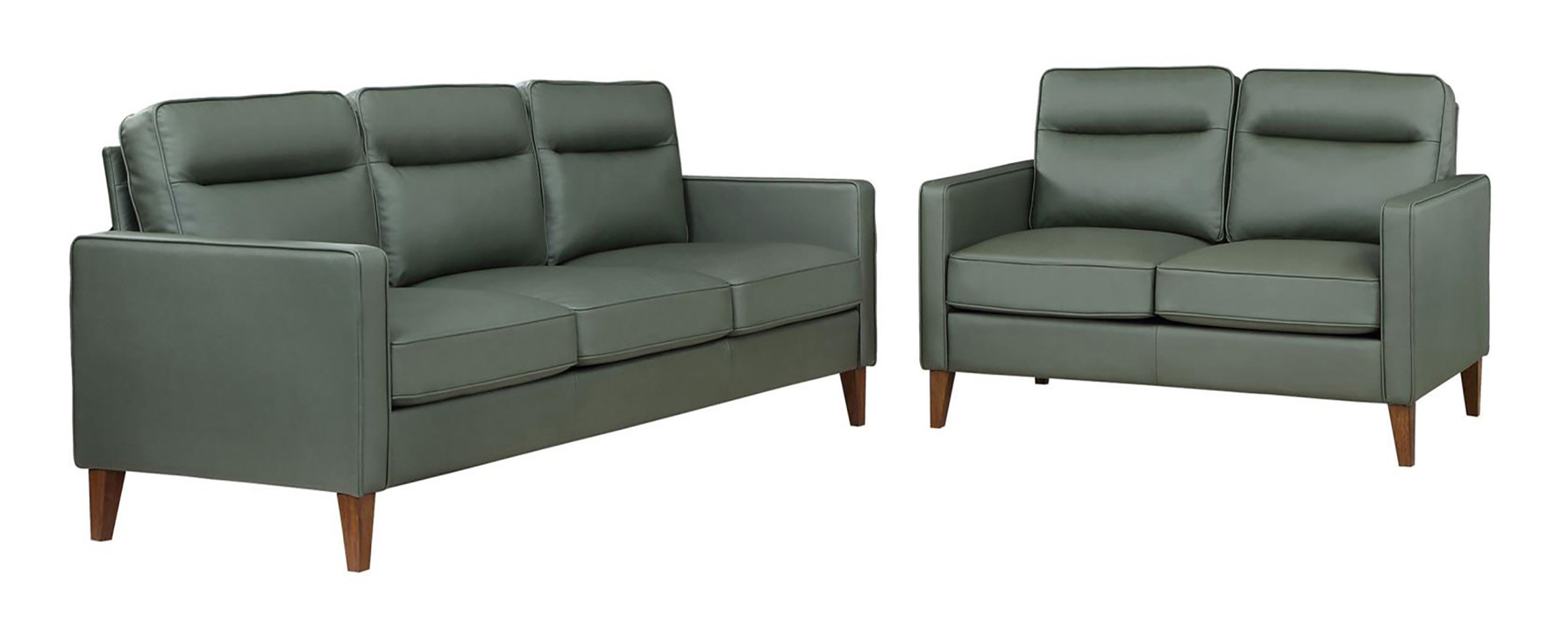 CDecor Home Furnishings Luxor 2Piece Upholstered Track Arm Sofa Set Wayfair