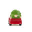 10 Strawberry Street Christmas Truck Cookie Jar