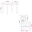 Solid Oak Dining Set-843335184-843335185