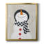 Toile encadrée festive bonhomme de neige de qualité supérieure II - prête à être accrochée-745510921-745510934