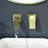 Solid Brass Wall Mounted Bathroom Sink Faucet With Optional Drain Assembly-93930493-116319101